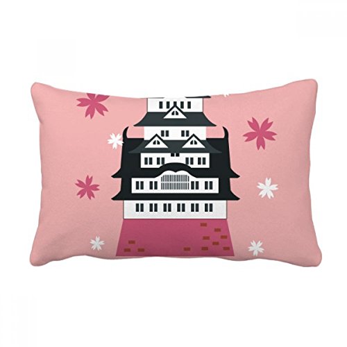 Bâtiment jeter coussin style japonais multicolore pour lit et sofa - 2