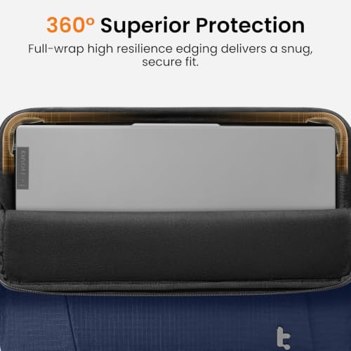 Image of tomtoc Slim & 360 Protective Laptop Sleeve for 14-inch HP Lenovo Dell Acer ASUS Samsung Laptop Chromebook, Water-Resistant Case with CornerArmor, Fits 13.5-14.4 Inch Surface Laptop Studio /6 /5 /4 /3