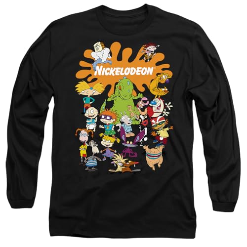 T-Shirt Mixte Nick Splat Nickelodeon pour Retrouver vos Souvenirs d'Enfance