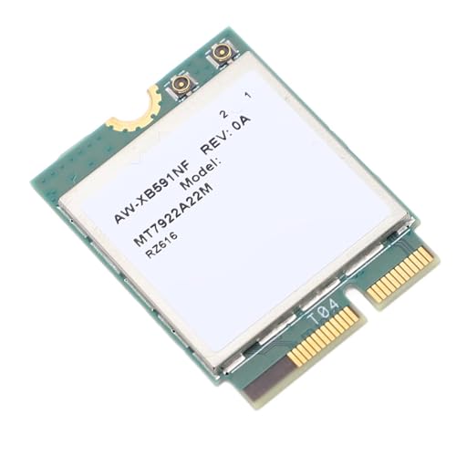 Tarjeta inalámbrica WiFi 6E M.2 de 5374Mbps, Tri Banda 2.4GHz/5GHz/6GHz, Bluetooth 5.2, Adaptador de red portátil de alta velocidad, interfaz PCIe, compatible con Windows 10 y 11 miniatura 1