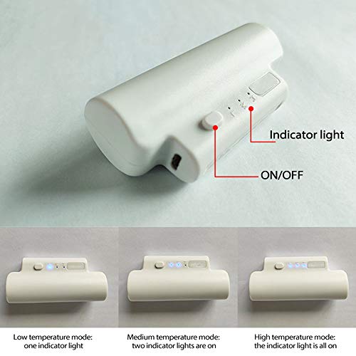 Meias de aquecimento, Andoer Meias de aquecimento de inverno Meias aquecidas elétricas Pilhas recarr