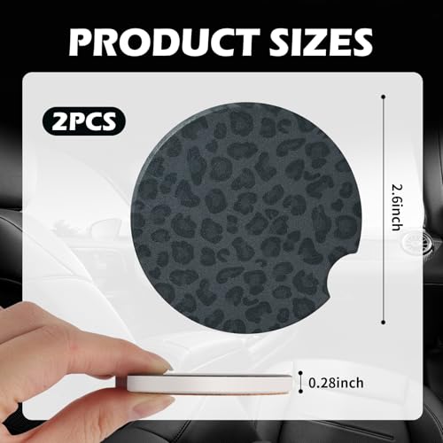 Portavasos Cerámico Absorbente Leopardo 2 Pzs miniatura 2