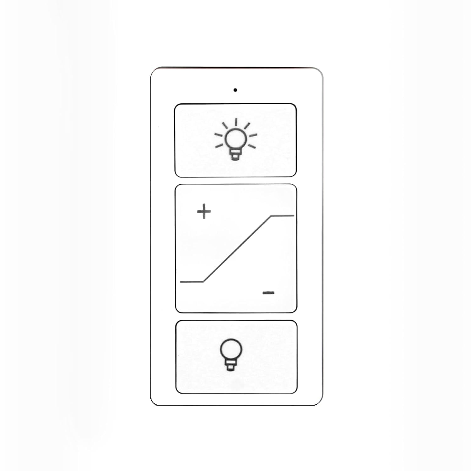 Humpptom Remote, Wireless Remote Control for Lamp Dimmer Switch, Only for Plug in Dimmer