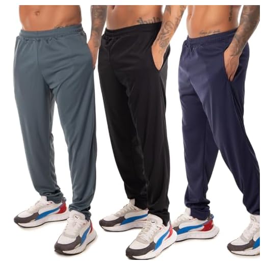 Kit 3 Calça Academia Esportivo Treino Corrida Com Bolsos Masculino (BR, Alfa, G, Regular, Regular, 1 de cada)