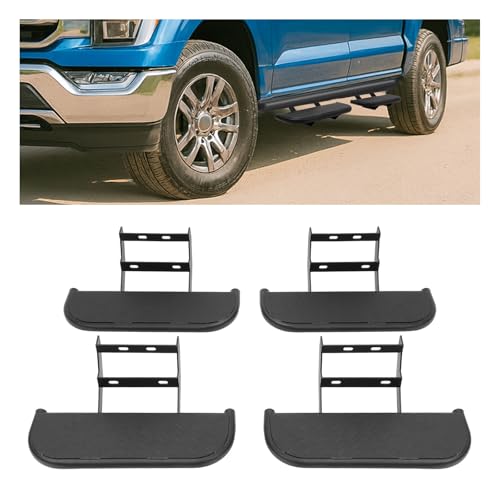 Estribos laterales compatibles con Ford F-150 SuperCrew 2015-2023