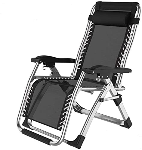 Chaises longues de plage en acier robuste et pieds carrés