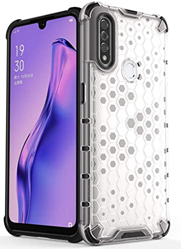 Image of Glasgow Back Case Cover Compatible with Oppo A31 (Stylish Design) -Transparent
