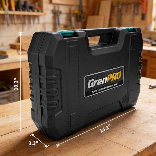 GRENPRO 90-Piece S2 Alloy Screwdriver Set