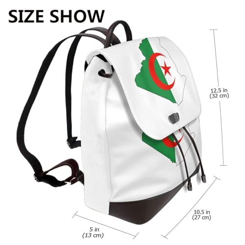 Sac à dos ordinateur portable Algérie EdWal en cuir noir multifonction