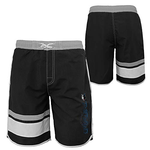 Outerstuff NBA Youth Boys (8-20) Color Block Swim Trunks, Minnesota Timberwolves X-Large (18-20)