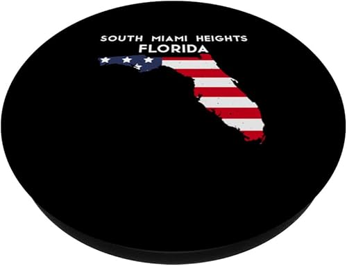 Miniatura 2 de South Miami Heights Florida USA State America Travel Floridi PopSockets Swappable PopGrip