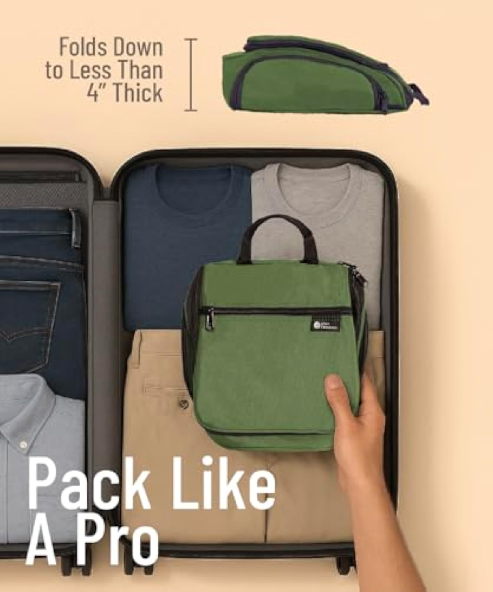 Hanging Travel Toiletry Bag for Men and Women