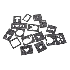 Kontonty 16-teiliges Schablonen-Set Modell 47D12Z Kreativ