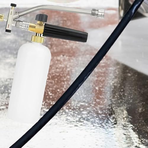 Lance mousse pour lavage auto et pistolet double buse pour le détail auto