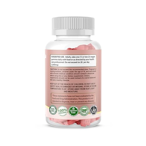 Image of Pueraria Mirifica Gummy Organic Supplement - Pure Root 10:1 Concentrated Extract 60 Veggie Gummies, Premium - for Transgender. Women, Men