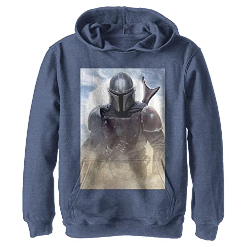 T-shirt Star Wars bleu marine chiné en taille M pour homme