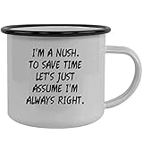 US-C-07-20-48-200539-04-71-19-23 - Stainless Steel 12oz Camping Mug, Black