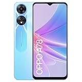Oppo A78 5G 8 Go/128 Go, t�l�phone portable CPH2483, bleu brillant