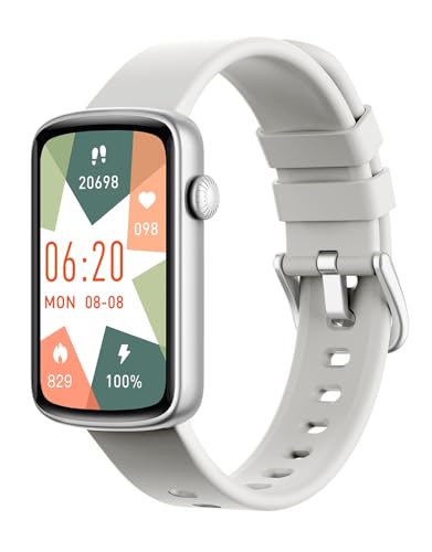SHANG WING Smartwatch Damen Fitnessuhr Schmal Fitness Tracker...