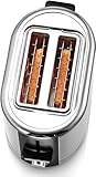 WMF LONO Toaster Doppelschlitz, XXL-Toast Brötchenaufsatz, 7 Bräunungsstufen Überhitzungsschutz 900 W Edelstahl poliert - 8