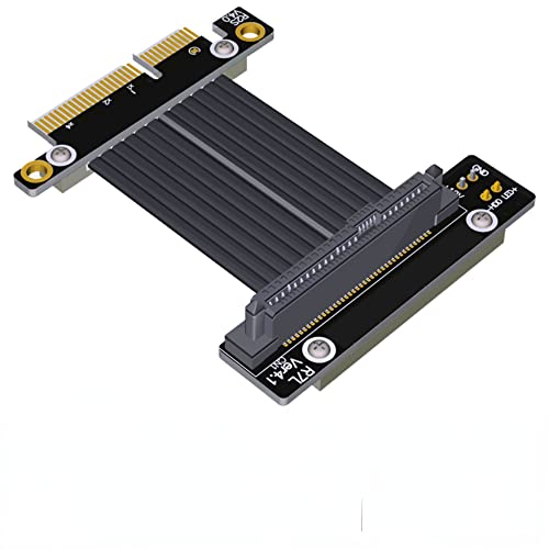 Cable de extensión U2 a PCIE 4.0 X4 adaptador para SSD NVMe SFF8639 de 40 cm en ángulo recto R27SL-TU