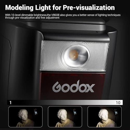 Image of Godox V860III-O Camera Flash Compatible for Olympus Panasonic Cameras