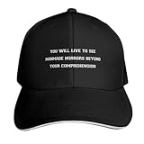 Photo Gallery ukhqfed classico berretto da baseball versatile vivrai per vedere gli orrori artificiali oltre la tua comprensione cappello streetwear cappello da sole golf uomo donna regali sportivi Photo Gallery ukhqfed classico berretto da baseball versatile vivrai per vedere gli orrori artificiali oltre la tua comprensione cappello streetwear cappello da sole golf uomo donna regali sportivi