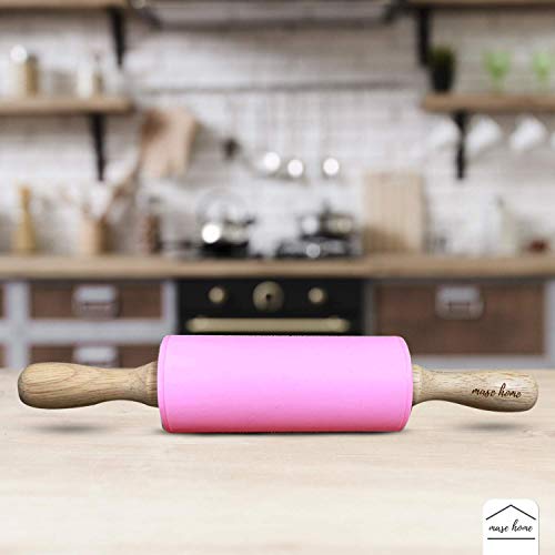 [Mase Home] Mini Silicone Rolling Pin For Kids Baking (9" Small) #TOP3