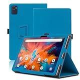 Hülle für PlimPad P8 Pro 10.1 Zoll, PlimPad P8 Pro Tablet Schutzhülle, Klappständer Schutzhülle mit Stifthalter & Handschlaufe, Umfassender Schutz. (Hellblau)