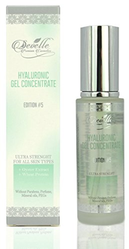 Hyaluronsäure Gel mit Auster Extrakt und Weizenprotein - 50 ml Hyaluron Serum Edition 5 Anti Aging Hyaloron Booster Anti Falten Gesichtspflege Made in Germany Cover