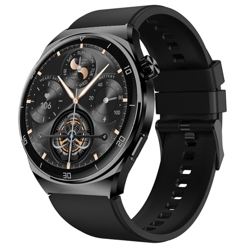 Smartwatch Aurafit Relógio inteligente para Homens, Tela Full Tou...