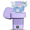 Portable Washing Machine,10L Folding Mini Washer with 3 Modes Deep Cleaning of underwear, baby clothes, Foldable Washing Machine for Apartments, Dorm, Camping, RV, Travel Laundry