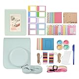 RASTKY Instant Camera Accessories Kit Protective Portable Design for Mini 12 Photo Decoration for Wall Display Purple Camera Bag for Youth and Adults (Green)