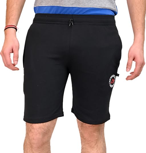 Men's Premium Cotton Shorts | Soft & Breathable Casual Shorts for Men | Comfortable Elastic Waist Lounge Shorts for Gym, Running, Sports, Home Wear-picture-19