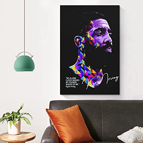 Toile Kyrie Irving Poster Grand Format pour Mur Vide 60x90