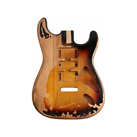 Sunsmile Relic Electric Guitar Body ST Style Nitro Alder Cover