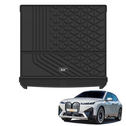 3W Boot Liner for BMW iX I20 2022-2025 2026, Odorless Thoex™ Dog Friendly All Weather Premium Boot Mat, Waterproof Anti-Slip Easy Clean Heavy Duty BMW Accessories