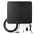 Bamshoot TV Antenna 50-100 Miles Long Range Digital HDTV Antenna High Reception Amplifier TV Indoor Antenna Clear TV Best Indoor Antenna for TV with 16ft Cable USB TV Tuner - Black