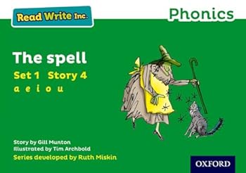 Paperback Read Write Inc. Phonics: Green Set 1 Storybook 4 The Spell Book