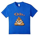 OH, Poop Funny Emoji T-Shirt