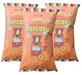 Trader Joe Thanksgiving Stuffing Seasoned Popcorn, Bundle of Three (3) Bags, 5 ounces (142 grams) each, 15 ounces (426 grams) in total