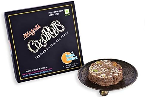 Nagpur's Bhagat's Heera Sweets Sonroll 250gm I Coco Favoured Chocolate Son Roll