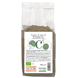 Fior di Loto Farina di semi di canapa biologica - Farina di canapa di qualità premium - Ricca di proteine ​​e fibre - 400 g
