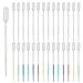 ISDVBUY 200 Pcs 1ML Dropper Pipettes, Disposable Plastic Grade Transfer Pipettes, Excellent Suction Liquid Dropper for Lab Science DIY Art
