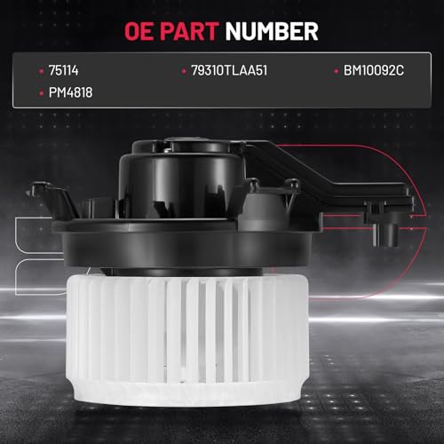 Image of BDFHYK AC Heater Blower Motor Fan PM4818 Compatible with Honda CR-V 2017-2023 All Engine All Body Style with Fan Cage,HVAC Blower Motor Assembly Replacement for 79310TLAA51