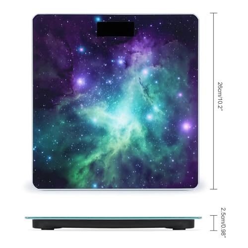 Báscula digital Galaxy vidrio templado 400 lb LCD miniatura 2