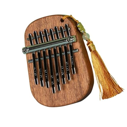 ヴィンテージハンマーチューニングの8鍵小型木製サムピアノ カリンバ