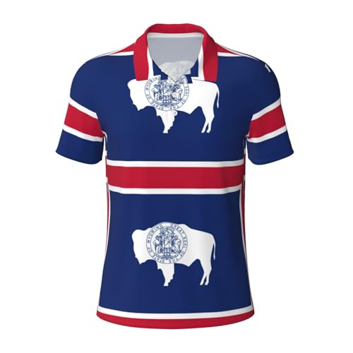 Polo homme manches courtes Wyoming EdWal idéal pour le golf et les loisirs en plein air