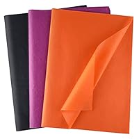MIAHART 60 Sheets Tissue Paper - Bulk Halloween & Wrapping for DIY Crafts