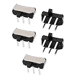 Nettogewicht: 1g; Lieferumfang: 5Pcs x Schiebeschalter